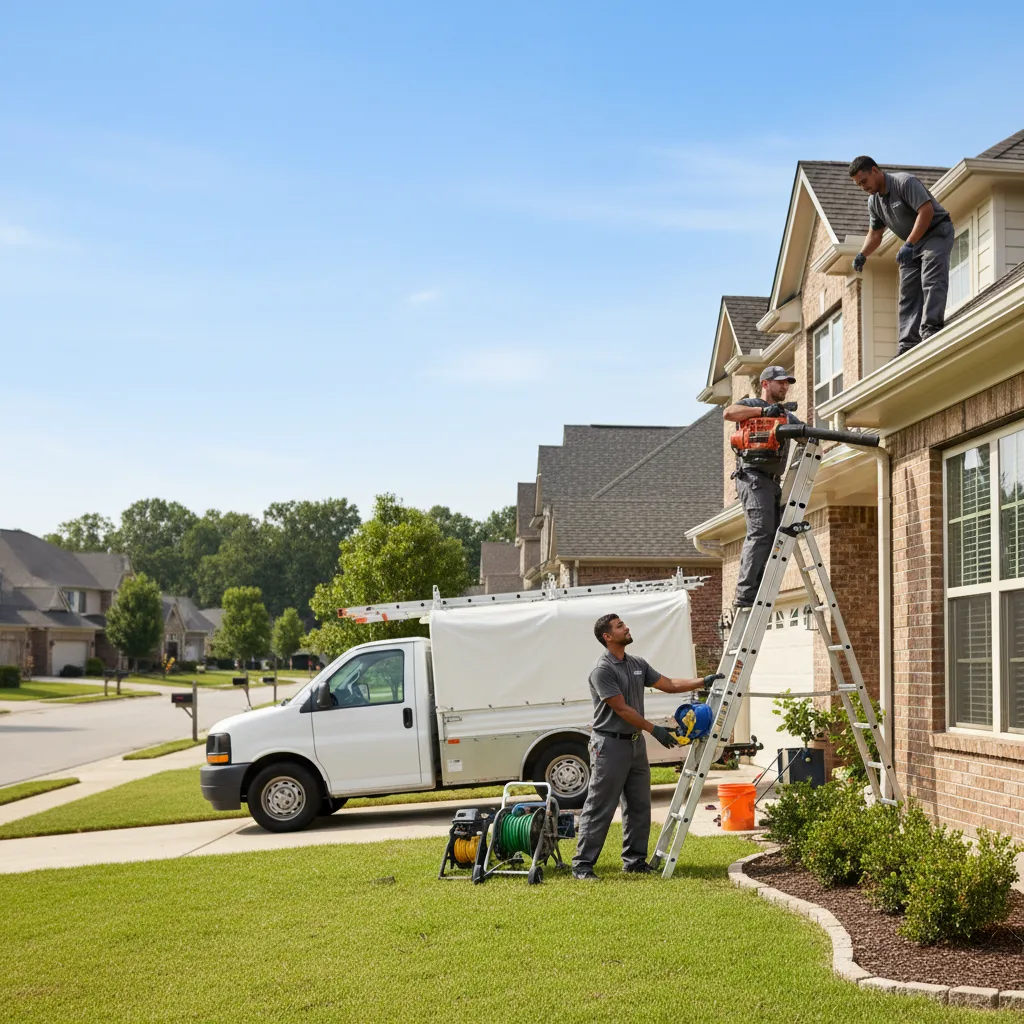 Home Gutter Service in Oilton, OK near me